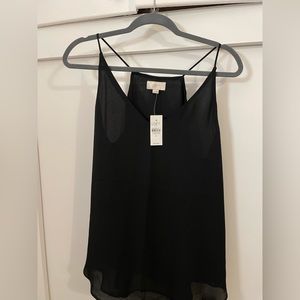 Black Loft business casual tank.